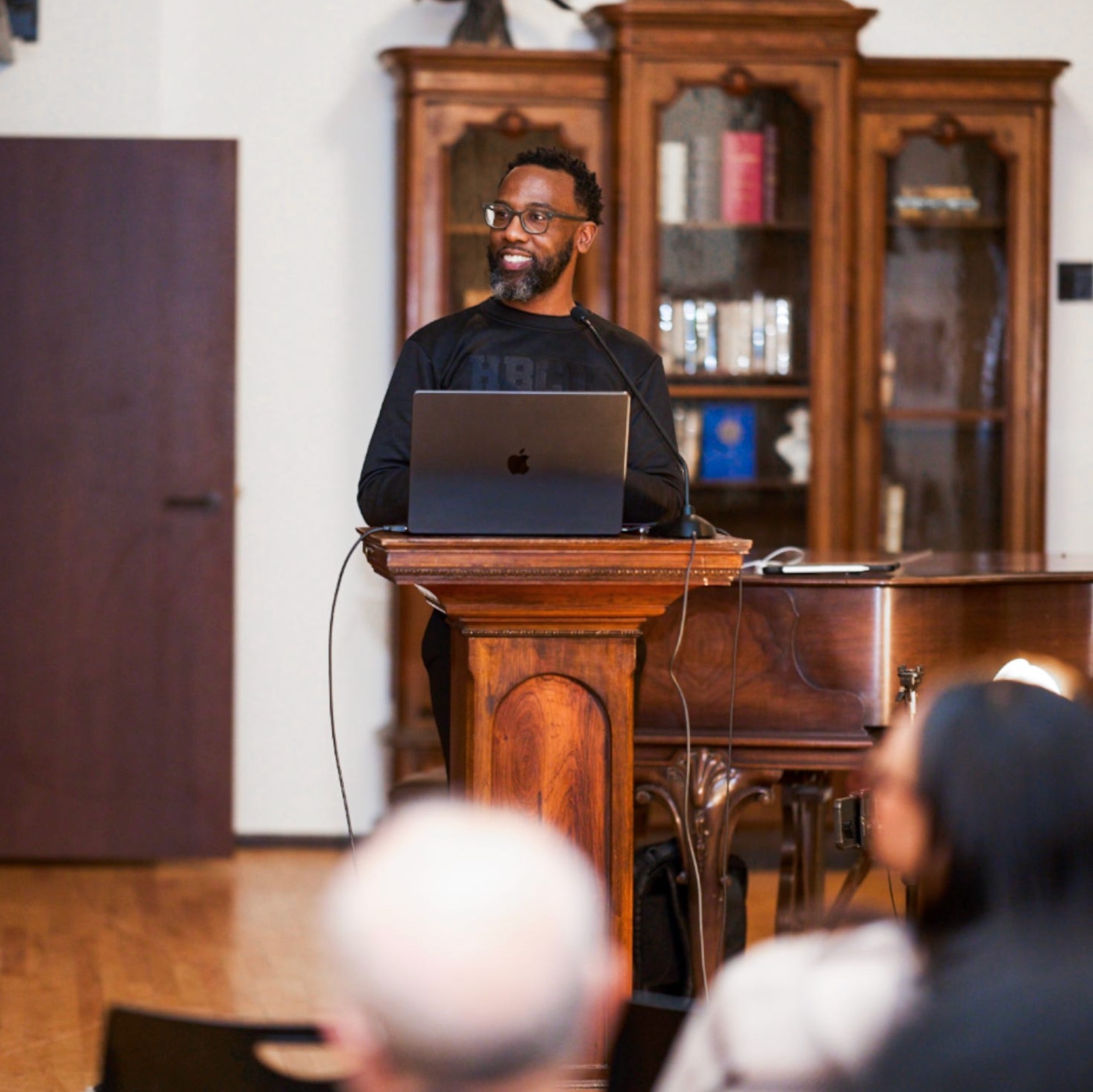 Brandon Z. Hoff at The Mercantile Library